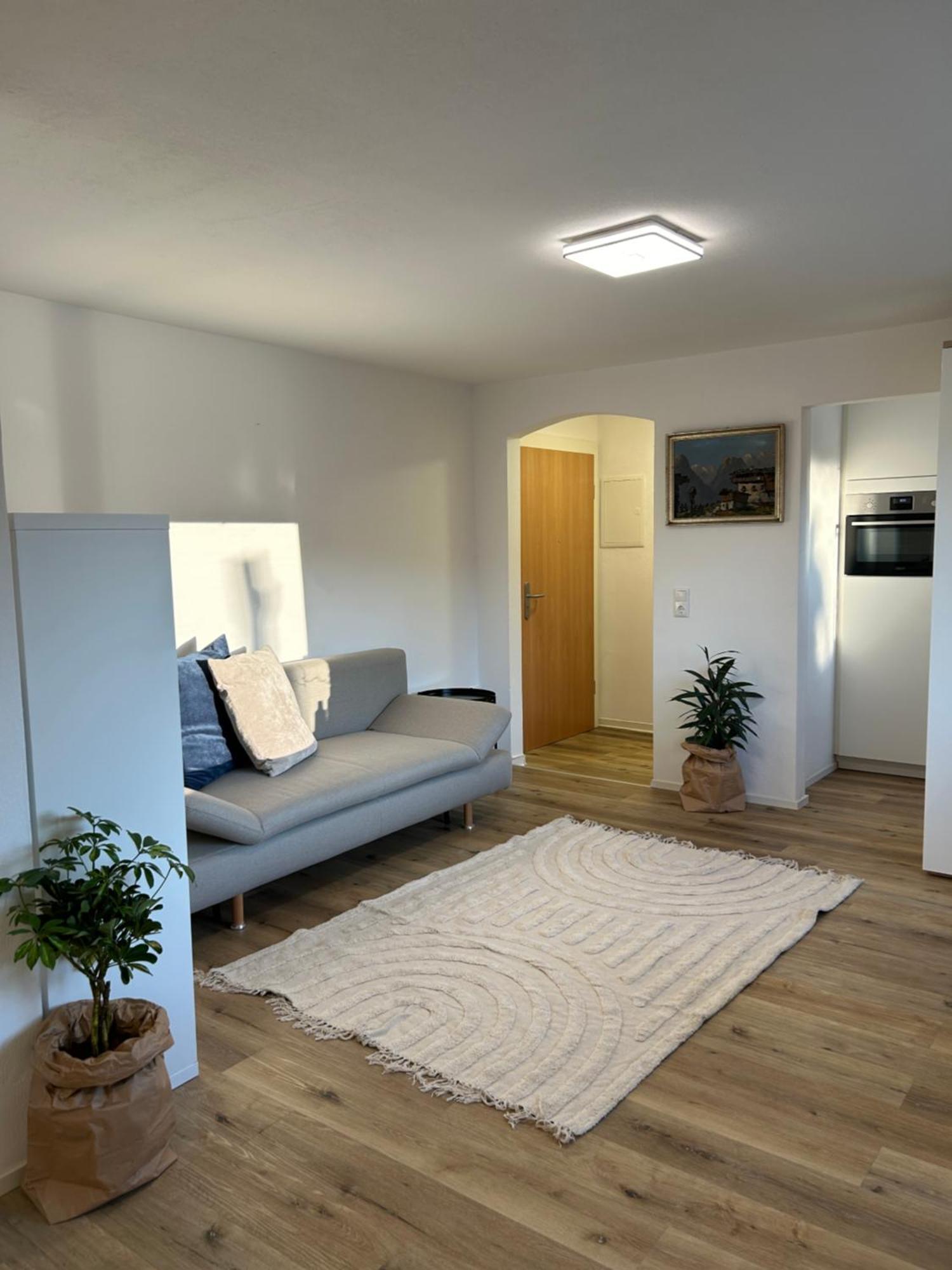 Schoene 1-Zimmer Wohnung Am Bahnhof 2 Parkplaetze Sonthofen Ngoại thất bức ảnh